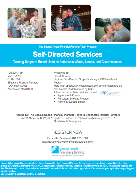 self directed services presentation
